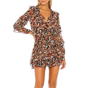 Misa Rizou Dress in Safari floral